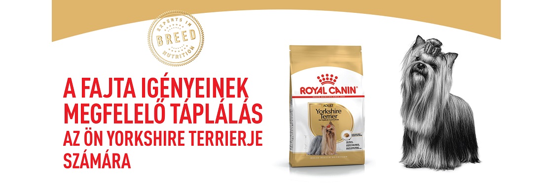 ROYAL CANIN YORKSHIRE TERRIER ADULT - Yorkshire Terrier felnőtt kutya száraz táp 1.5kg