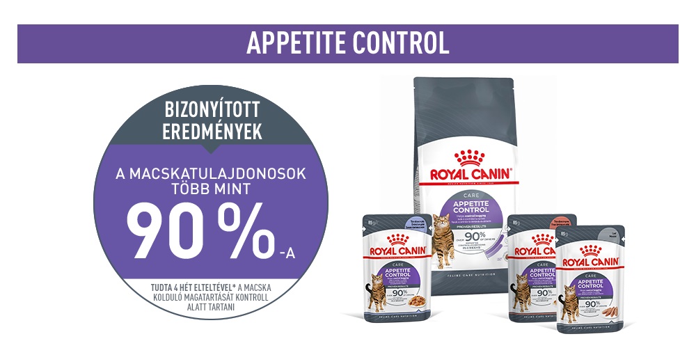 ROYAL CANIN Appetite Control Jelly 85 g felnőtt túlzott étvágyú macskák esetében