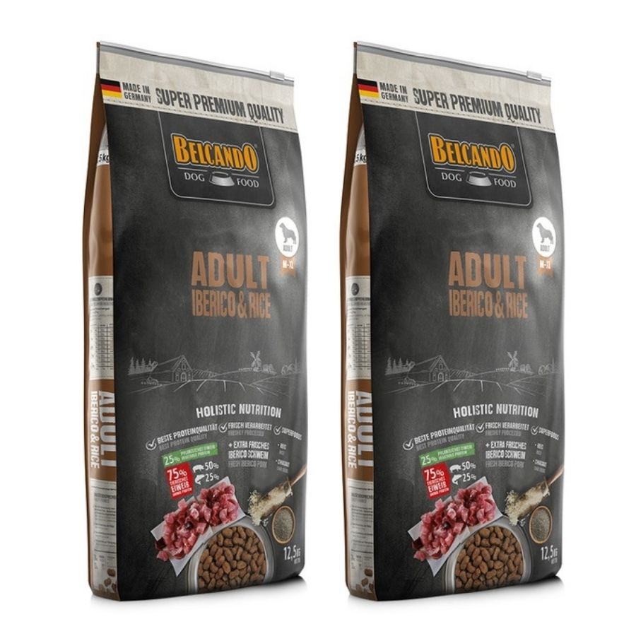 Belcando Hundefutter Adult Iberico & Rice – 1 Kg Trockenfutter Für Ausgewachsene Hunde