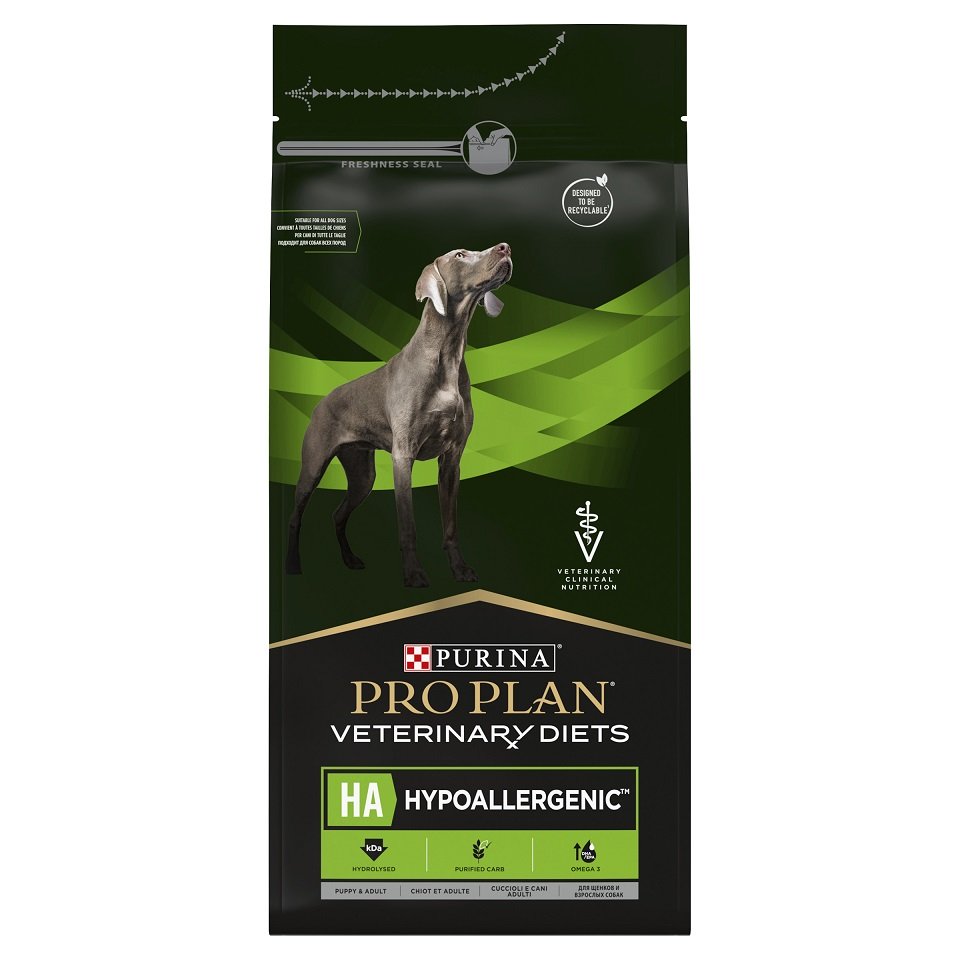 PURINA PRO PLAN Veterinary Diet Canine Hypoallergenic 1,5kg Kutya