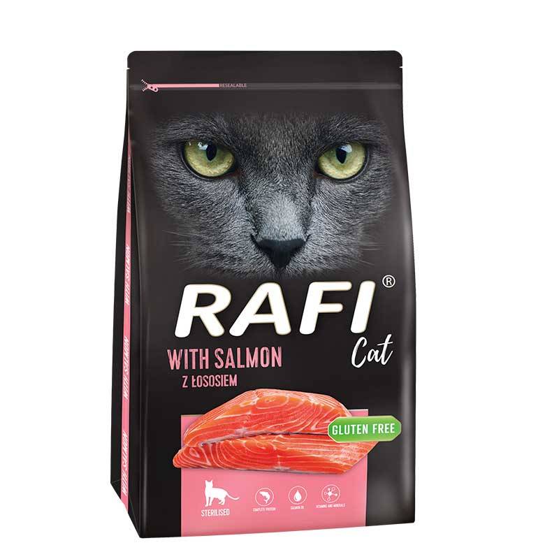 RAFI Cat Sterilised lazaccal 7 kg ivartalanított macskák számára
