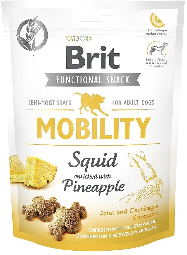 BRIT Care Dog Functional Snack Mobility Squid 150 g