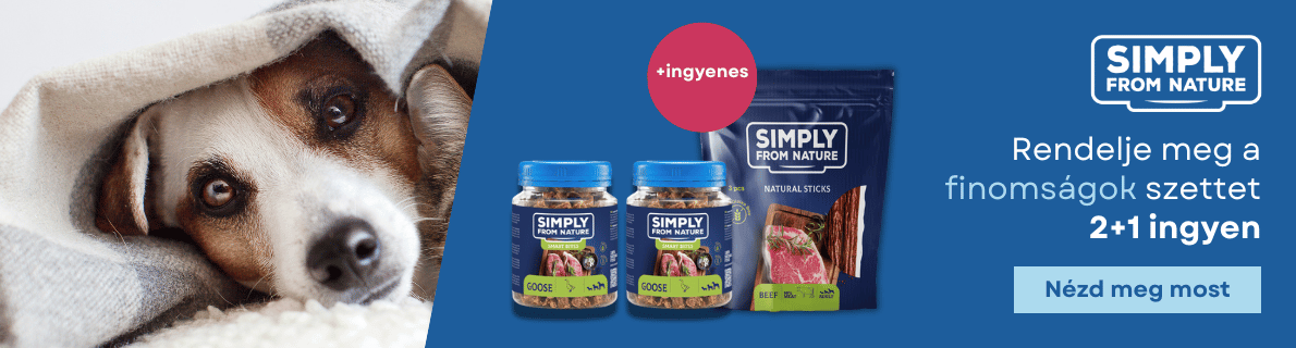 SIMPLY FROM NATURE - Vásárolj 2 Smart Bites szettet, és egy jutalomfalatot kapsz INGYEN!