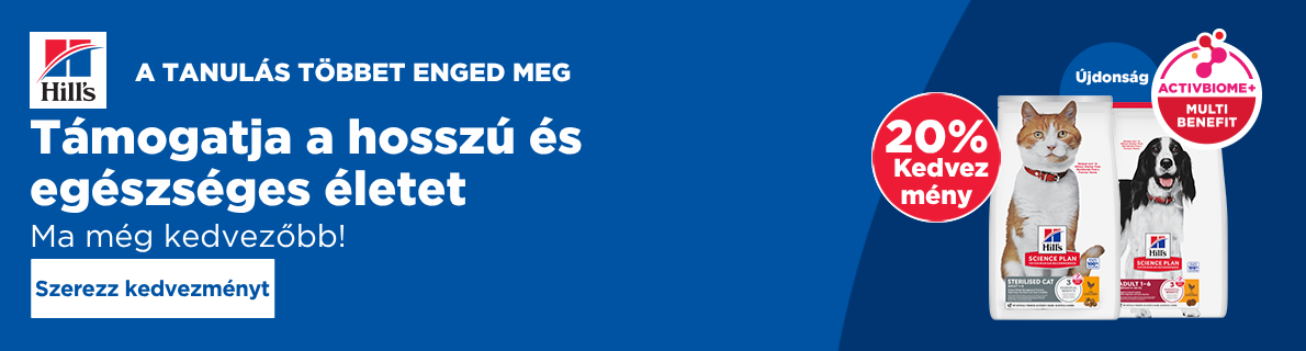 2026-04-07 - HILL'S - -20% az állatorvosi eledelekre -