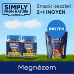 Promoció SIMPLY FROM NATURE Vásárolj 2 Smart Bites szettet, és egy jutalomfalatot kapsz INGYEN!