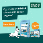 Promóció Green Petfood száraz kutyaeledel + 900g & Denties INGYEN