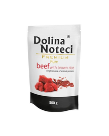 DOLINA NOTECI Prémium pure  marhahús rizzsel 0,5 kg
