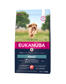 EUKANUBA Dog Dry Base Adult Small & Medium Breeds Salmon & Barley 2.5 kg