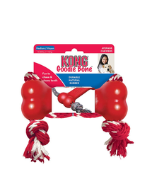KONG Goodie Bone with Rope M kutyajáték