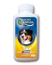 SUPER BENO Száraz ápoló sampon kutyáknak 250 ml