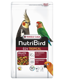 VERSELE-LAGA NutriBird G14 Tropical 1 kg eledel közepes méretű papagájok számára