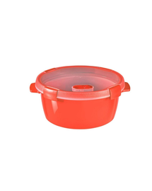 CURVER Steamer MicroWave Fedeles élelmiszertartály 1,6 l piros