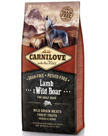 CARNILOVE Lamb&Wild boar Adult bárányhús és vaddisznó 4 kg