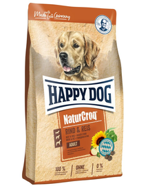 HAPPY DOG NaturCroq Rind&Reis 15 kg