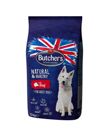 BUTCHER'S Blue+ marhahús száraz kutyatáp 10 kg