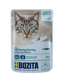 BOZITA Herring mártásban macskáknak 85 g