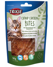 TRIXIE Macska csemege PREMIO Catnip Chicken Bites 50 g