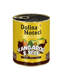 DOLINA NOTECI Premium SuperFood kenguru és marhahús 800 g