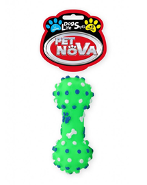 PET NOVA DOG LIFE STYLE Nyomó súlyzó 10.5cm zöld