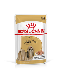 ROYAL CANIN Shih Tzu Adult Loaf 12 x 85 g darabok mártásban, felnőtt shih tzu kutyáknak