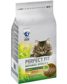 PERFECT FIT Natural Vitality csirkével és pulykával 6 kg-os felnőtt macskák számára