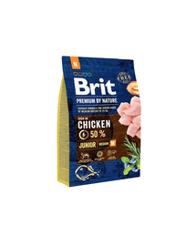 BRIT Premium By Nature Junior Medium 3 kg