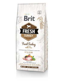 BRIT Fresh turkey with pea light fit & slim 12 kg