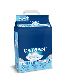 CATSAN Hygiene Plus 20l természetes macskaalom