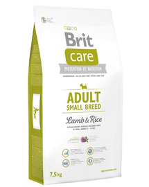 BRIT Care Adult Small Breed Lamb - Rice 7,5 kg