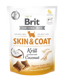 BRIT Care Dog Functional Snack skin&coat Krill 150 g