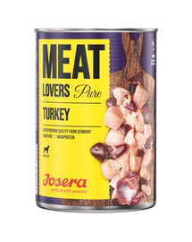 JOSERA Meatlovers Pure Turkey 6x400 g
