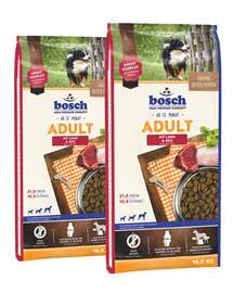 BOSCH Adult Lamb & Rice Bárány és rizs 30 kg (2 x 15 kg)