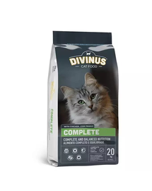 DIVINUS Cat Complete felnőtt macskák számára 20kg