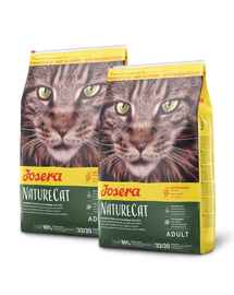 JOSERA Nature Cat gabona nélküli macskaeledel 20 kg (2 x 10 kg)
