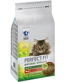 PERFECT FIT Natural Vitality marhahússal és csirkével 6 kg felnőtt macskáknak