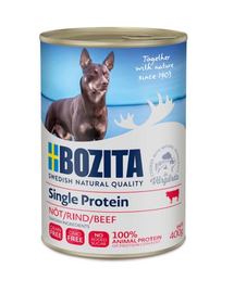 BOZITA Beef Singleprotein 400 g monoprotein élelmiszer marhahússal
