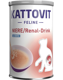 KATTOVIT Cat Diet Drinks Renal Drink kacsával 135 ml