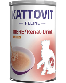 KATTOVIT Cat Diet Drinks Renal Drink csirkével 135 ml