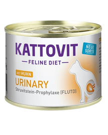 KATTOVIT Feline Diet Urinary Chicken csirke 185 g