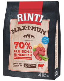 RINTI MAX-I-MUM Beef marhahússal 4 kg