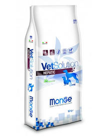 MONGE Vet Solution Dog Hepatic 12 kg