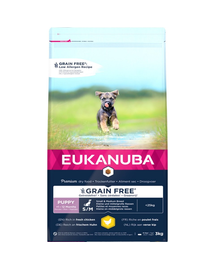 EUKANUBA Puppy Grain Free S/M 3 kg