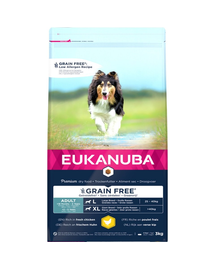 EUKANUBA Adult Grain Free L 3 kg