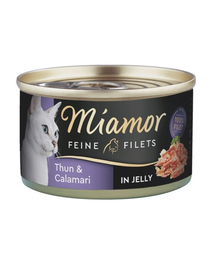 MIAMOR Feline filé tonhal és tintahal saját mártásban 100 g