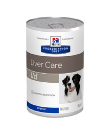HILL'S Prescription Diet Canine l/d 370g táplálék májbeteg kutyáknak