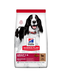 HILL'S Science Plan Canine Adult Medium Lamb & Rice 18 kg közepes fajtájú kutyatáp bárány és rizs