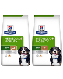 HILL'S Prescription Diet Canine Metabolic + Mobility 24 kg (2 x 12 kg)