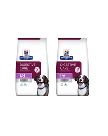 HILL'S Prescription Diet Sensitive i/d Activ Biome Canine tojás és rizs 24 (2 x 12 kg)
