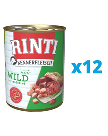 RINTI Kennerfleisch Game Vadhús 12 x 800 g
