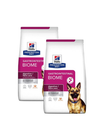 HILL'S Prescription Diet Canine GI Biome ételek emésztési zavarokkal küzdő kutyák számára 20 kg (2x10 kg)